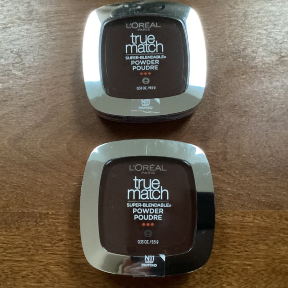 L'Oreal Paris True Match Super Blendable Powder Bundle of 2 NEW/Sealed N11 - Picture 1 of 6